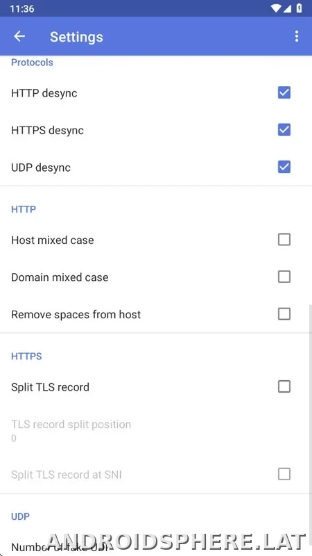ByeByeDPI скриншот 5