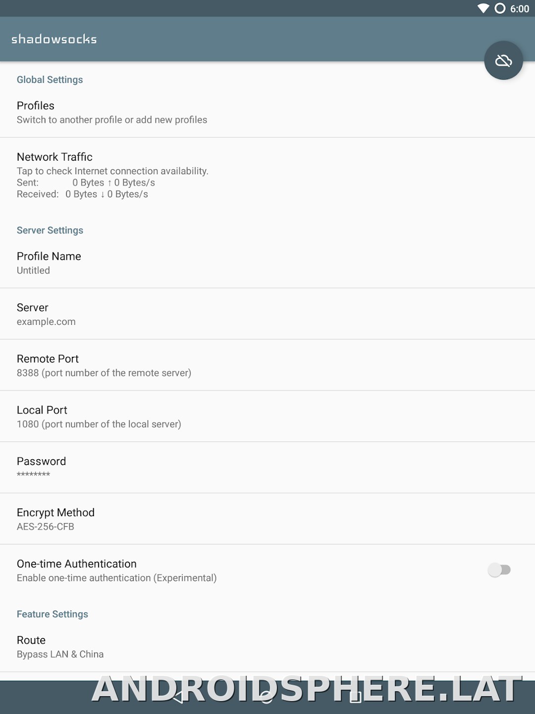 Shadowsocks скриншот 5