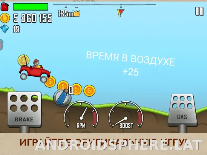 Hill Climb Racing скриншот 5